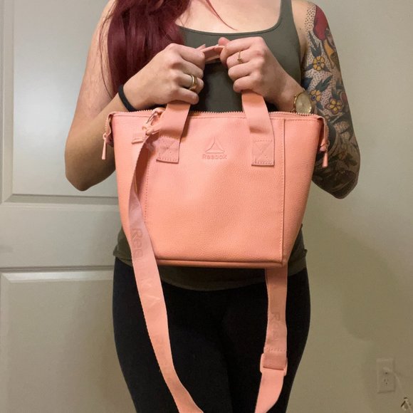 Reebok Gym Bag, Gym Purse, Soft Pink - Picture 2 of 5